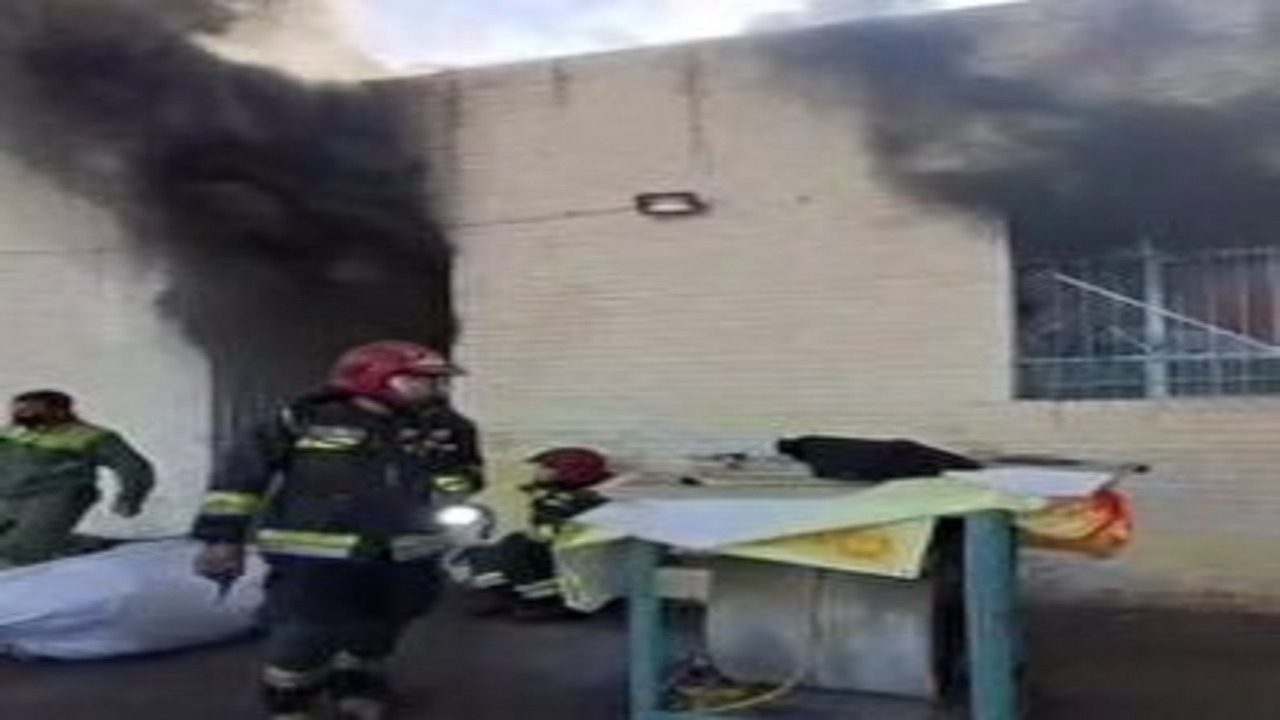 مهار حریق دو آتش نشان را مصدوم کرد