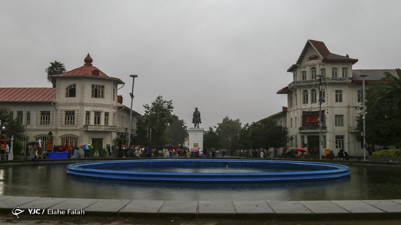 بارش باران و کاهش دما در گیلان