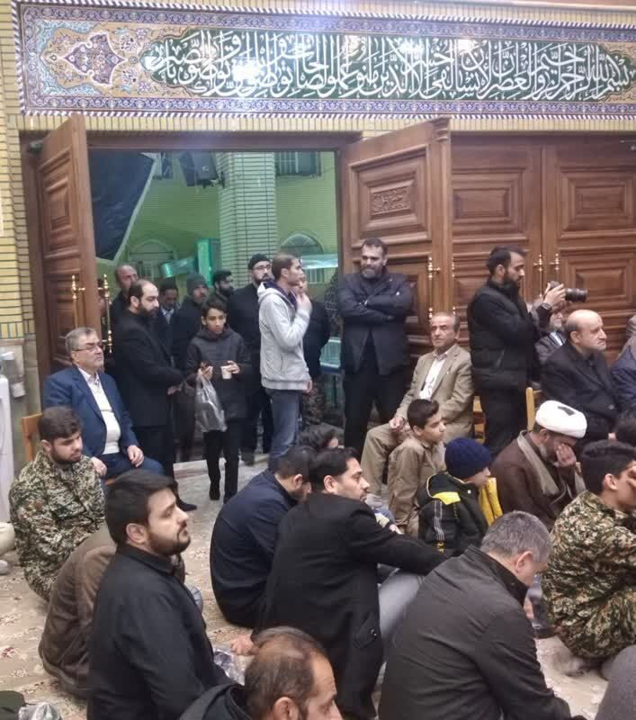 یادواره شهدای منطقه بلوار امین قم برگزار شد