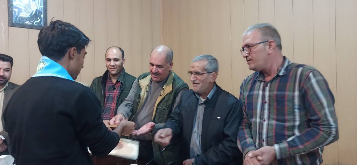 مراسم تجلیل از مدال آوران شهرستان جویم مراسم تجلیل از مدال آوران شهرستان جویم