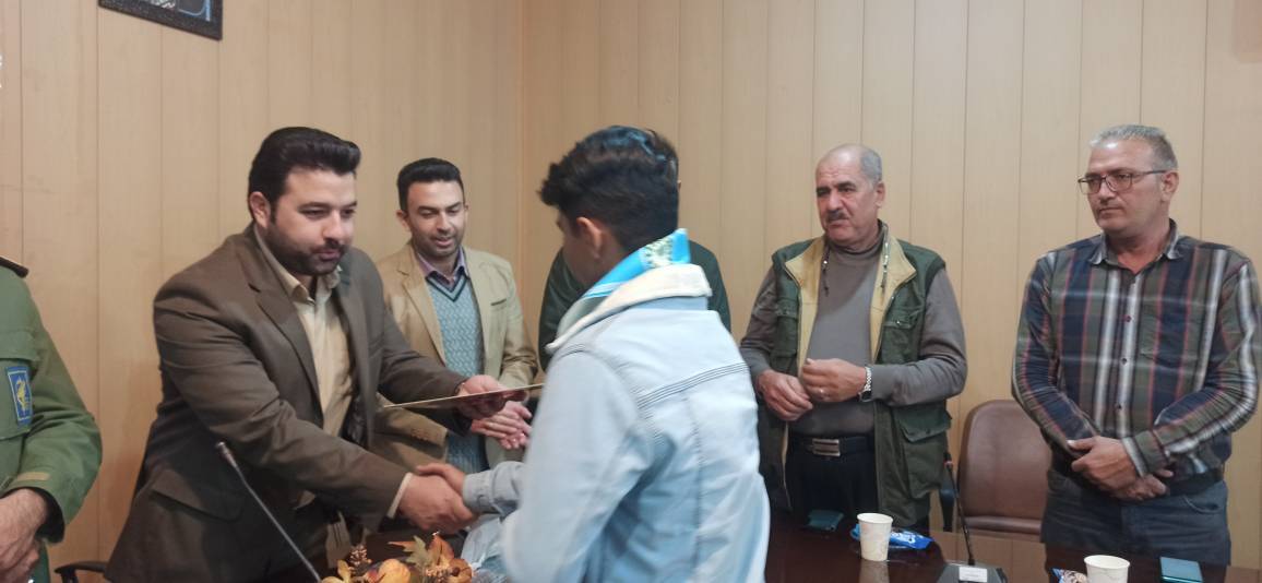 مراسم تجلیل از مدال آوران شهرستان جویم مراسم تجلیل از مدال آوران شهرستان جویم