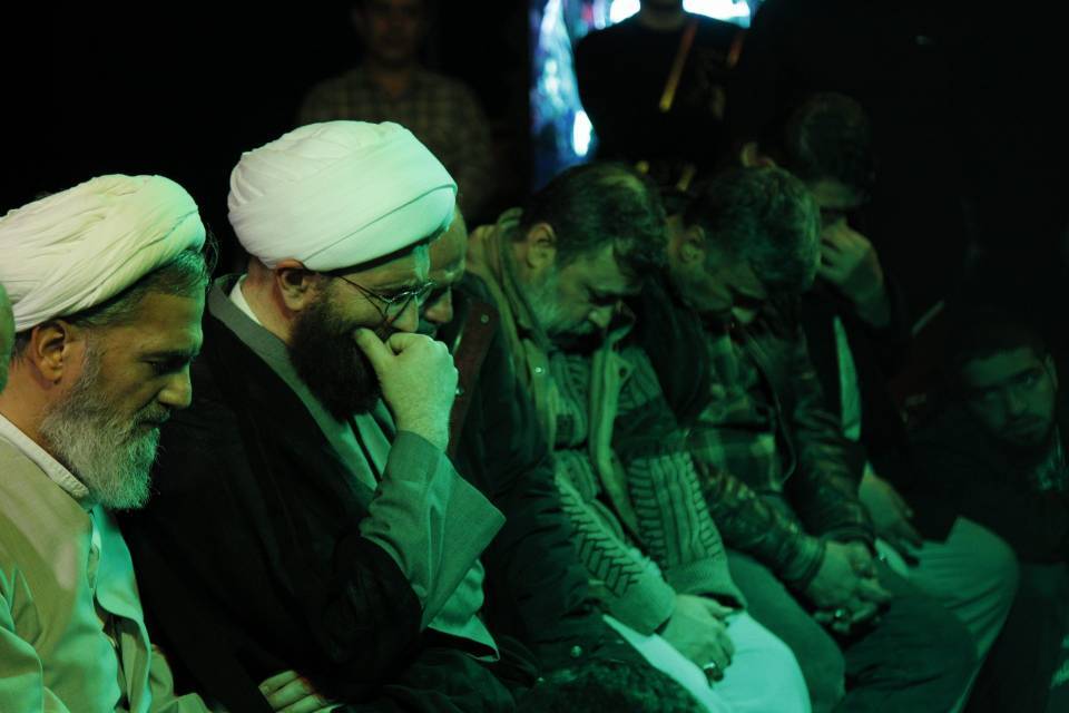 مراسم تشییع شهید طلبه در تهران