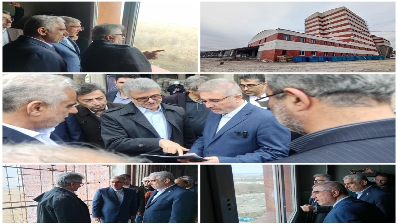 بازدید معاون رییس جمهور از پروژه بیمارستان۴۰۰ تختخوابی لاکان