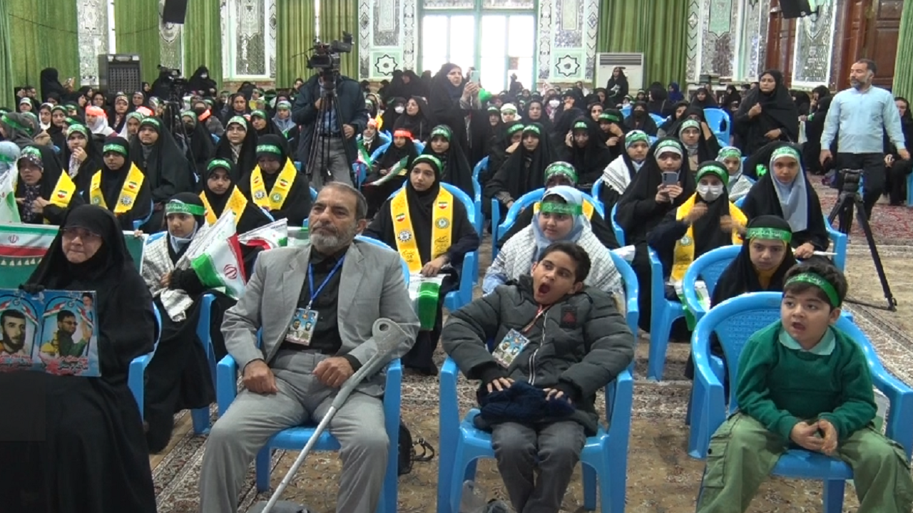 اجتماع بزرگ فرزندان حاج قاسم در مرکز گلستان