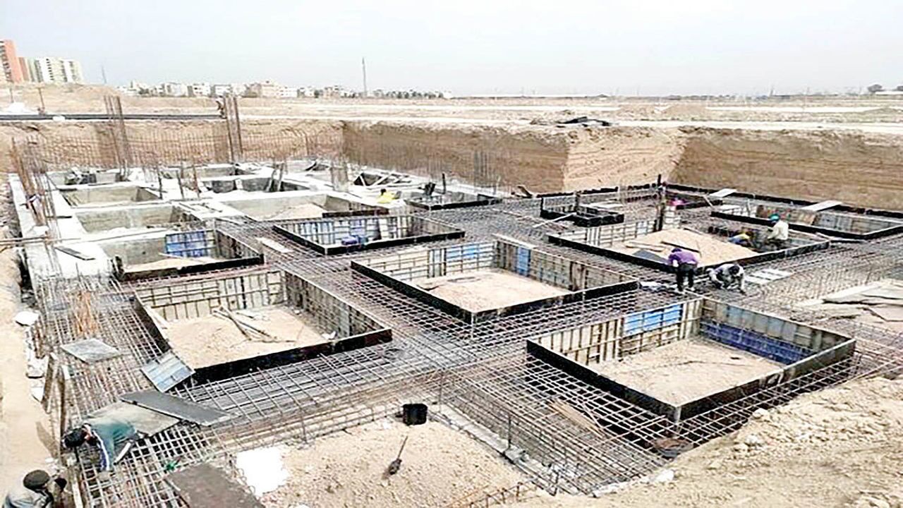 پیشرفت ۱۰ درصدی ساخت مسکن مهر جایگزین بلوک ۲۳ و ۲۴ سمنان