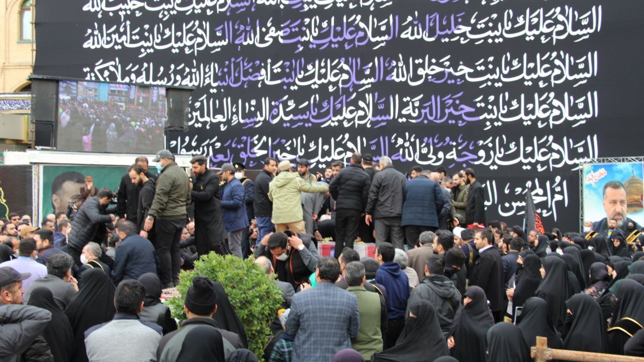 آیین خاکسپاری شهید موسوی آیین خاکسپاری شهید موسوی