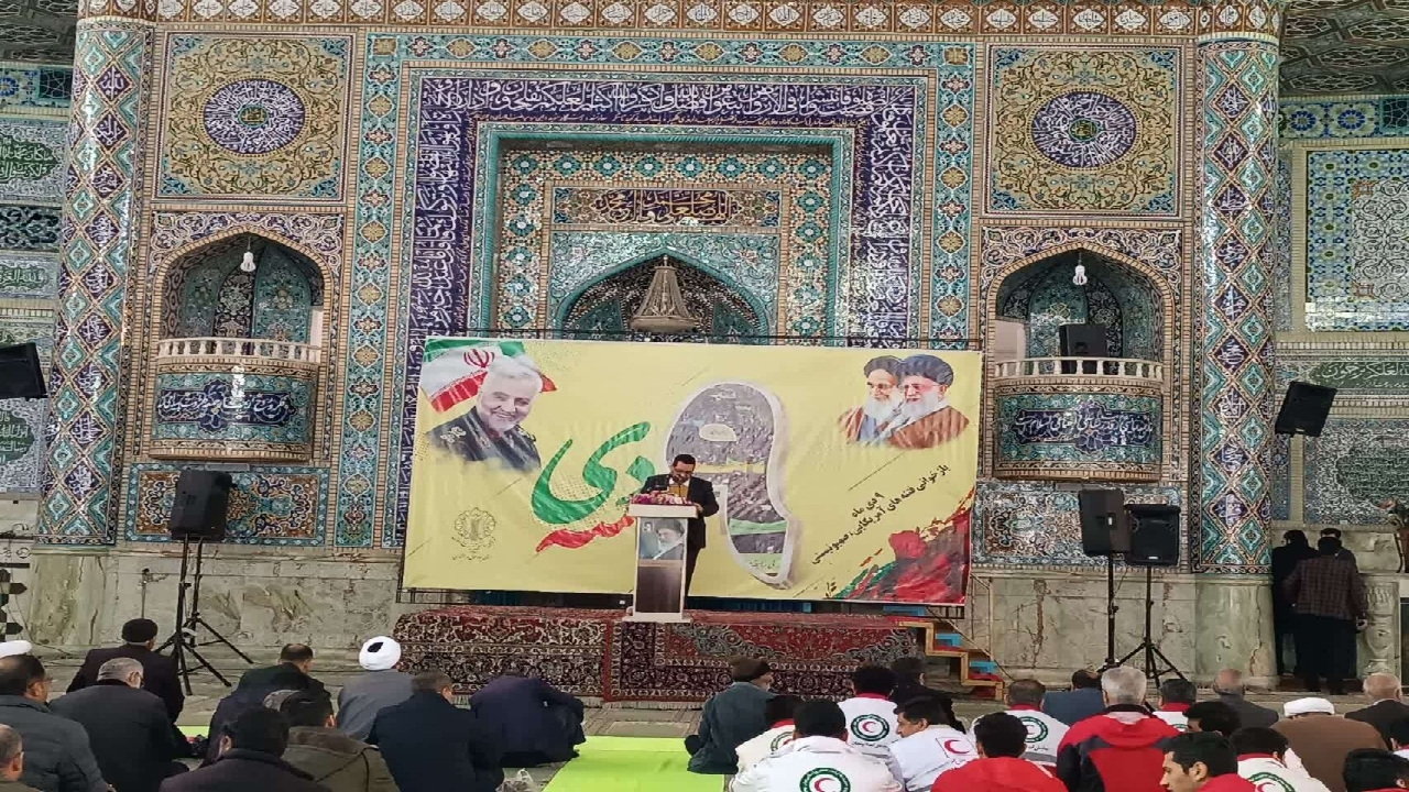 برگزاری تجمع سراسری یوم الله ۹ دی و محکومیت جنایات رژیم صهیونیستی در چهارمحال و بختیاری + تصاویر