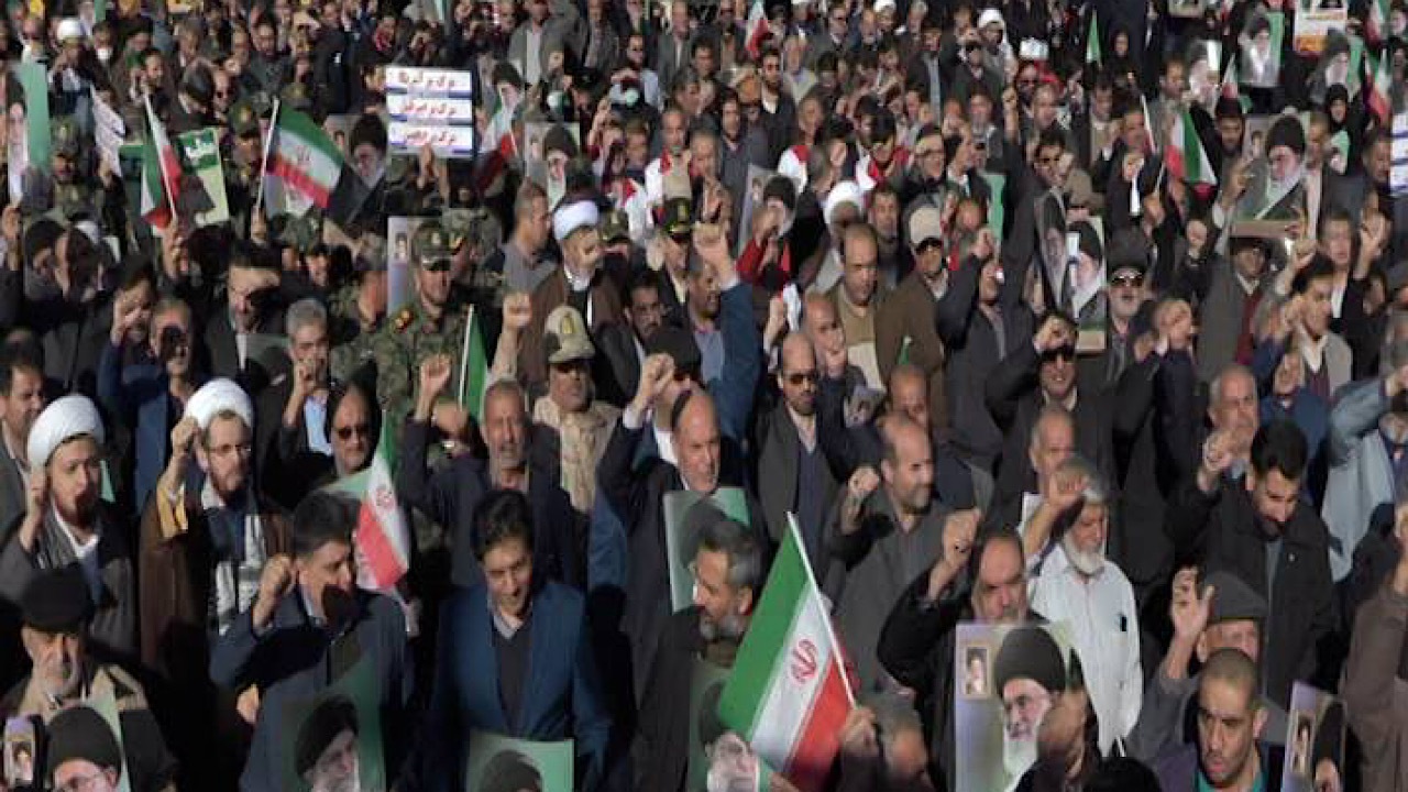 تجمع بزرگداشت حماسه ۹ دی در استان سمنان+ فیلم