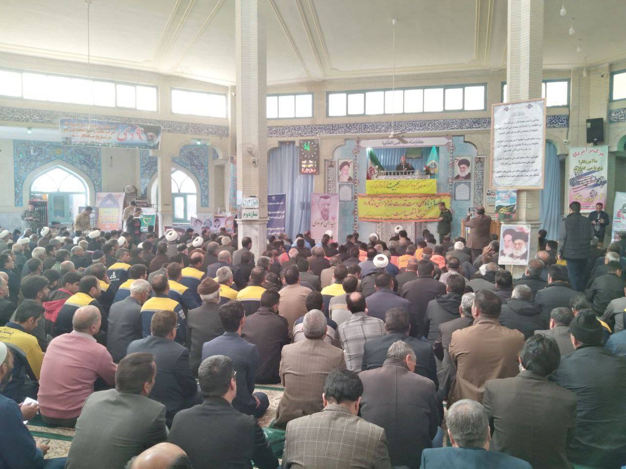 مراسم راهپیمایی در روز 9 دی