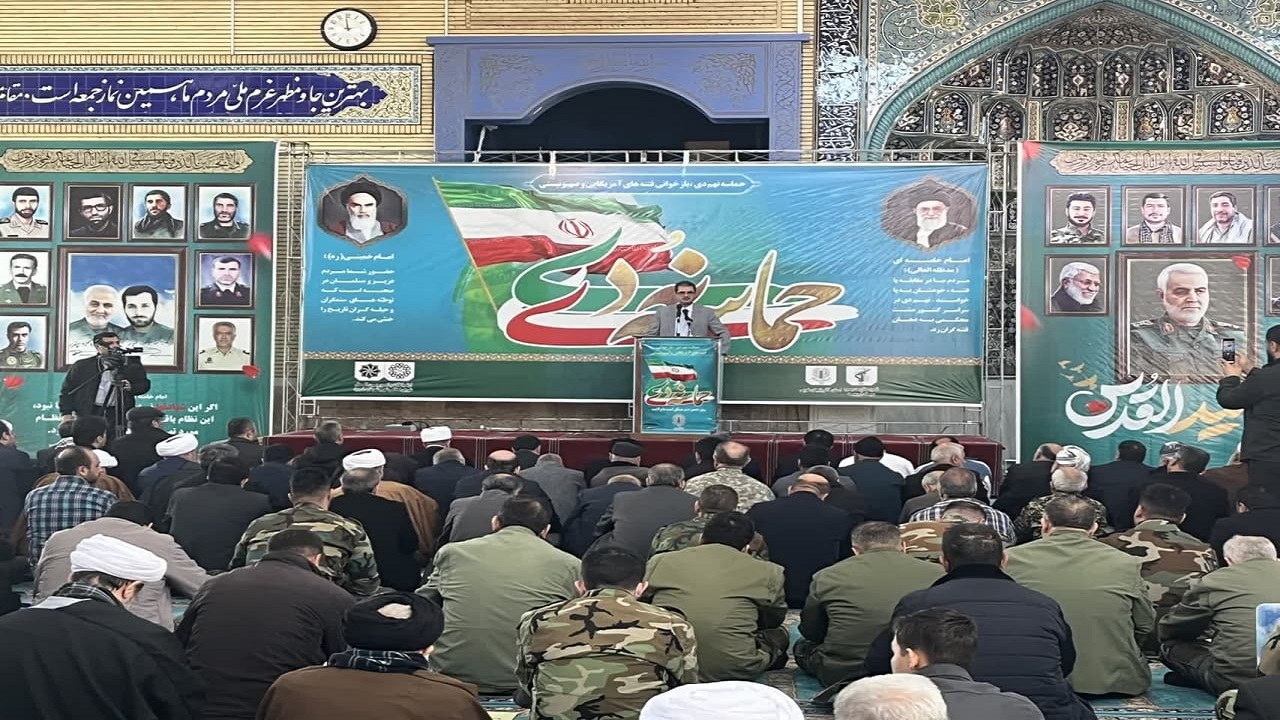 حماسه آفرینی مردم آذربایجان غربی در روز بصیرت+عکس و فیلم