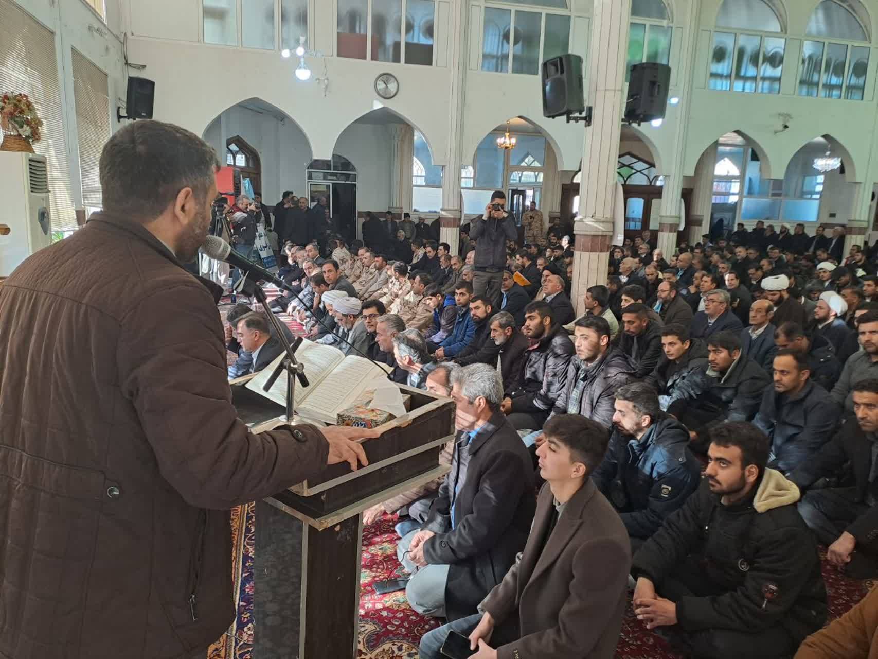 مراسم یوم الله 9 دی در خوی