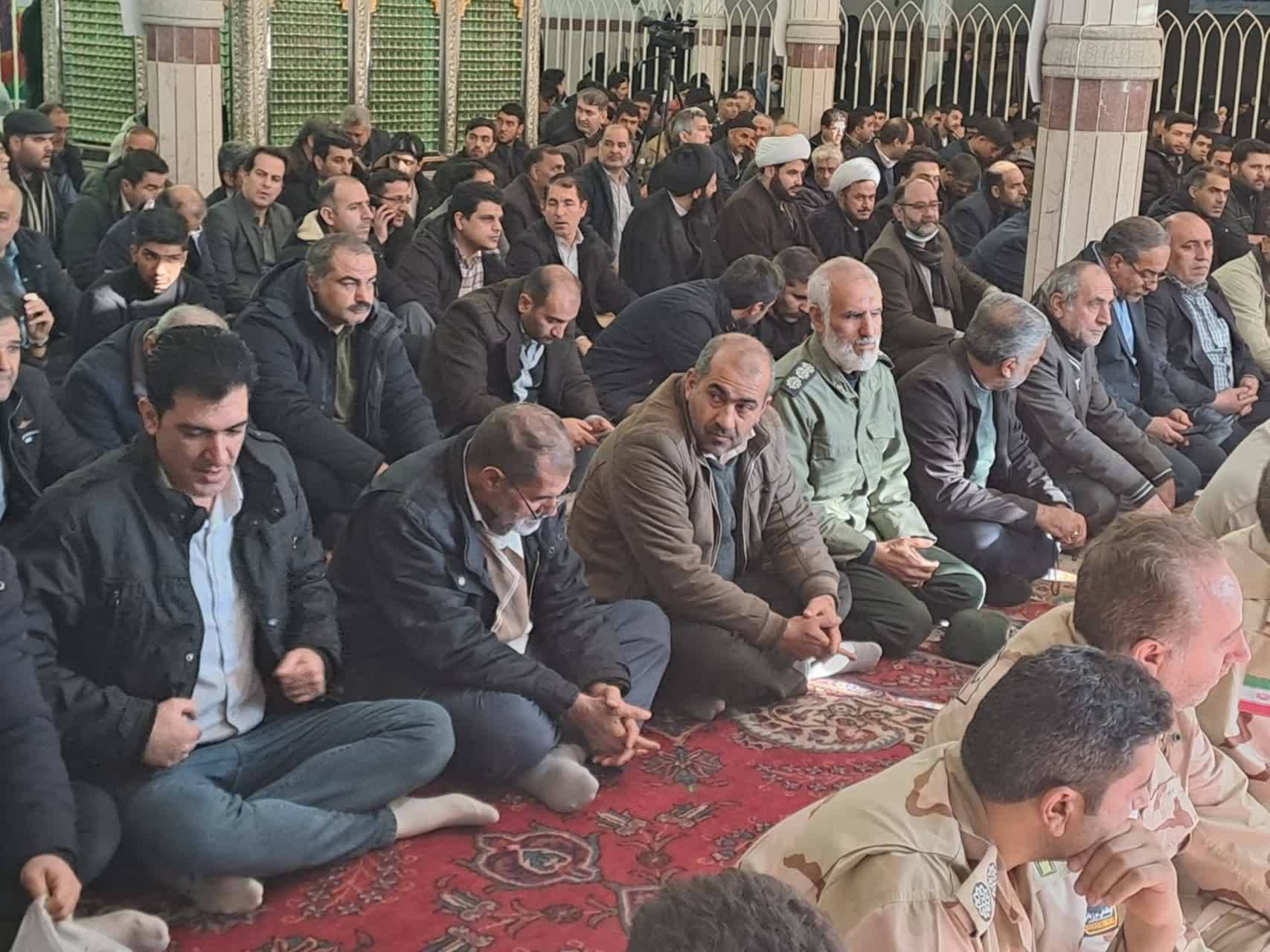 اجتماع مردم خوی در مراسم یوم الله 9 دی