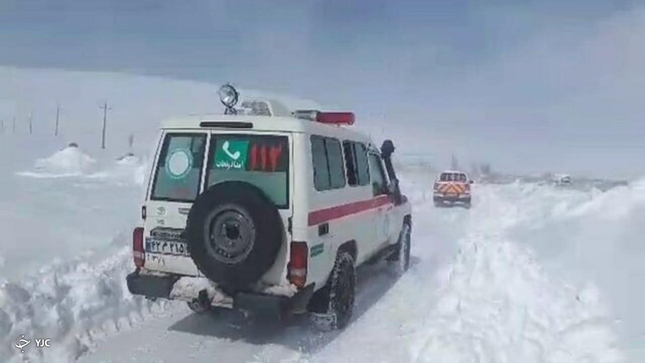 نجات جان یک بیمار بدحال با تلاش راهداران مهابادی