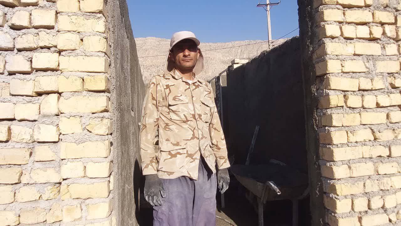 ساخت و ساز گروه جهادی در روستای الیف