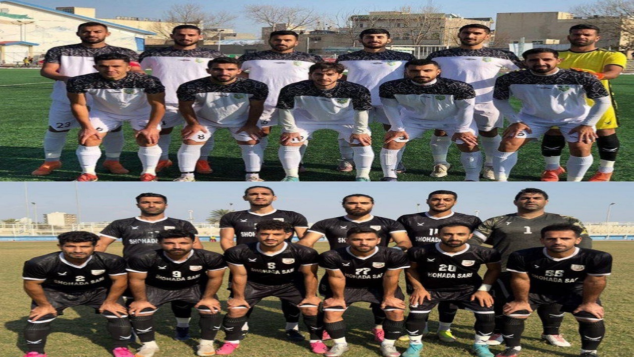 بابلسر و ساری پایین‌تر از حد انتظار در لیگ ۲ فوتبال کشور