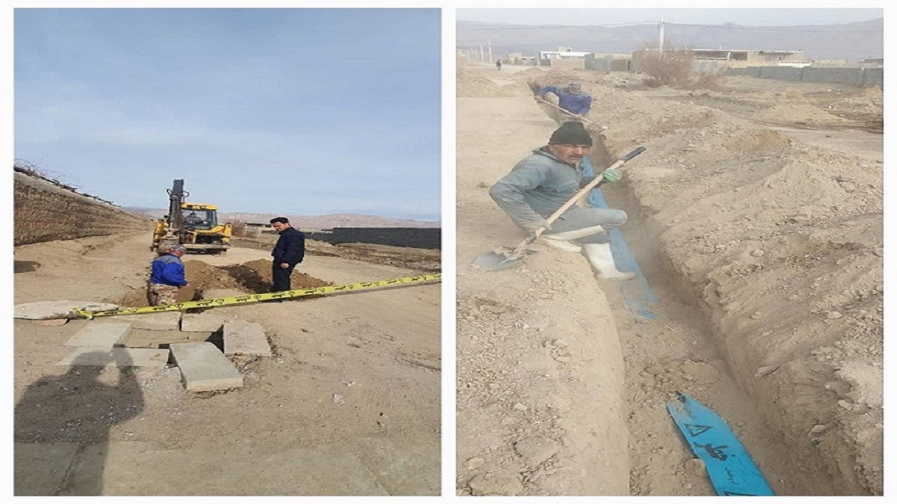 رفع تشنگی روستایی با بیش از ۱۰۰۰ نفر جمعیت در خراسان شمالی
