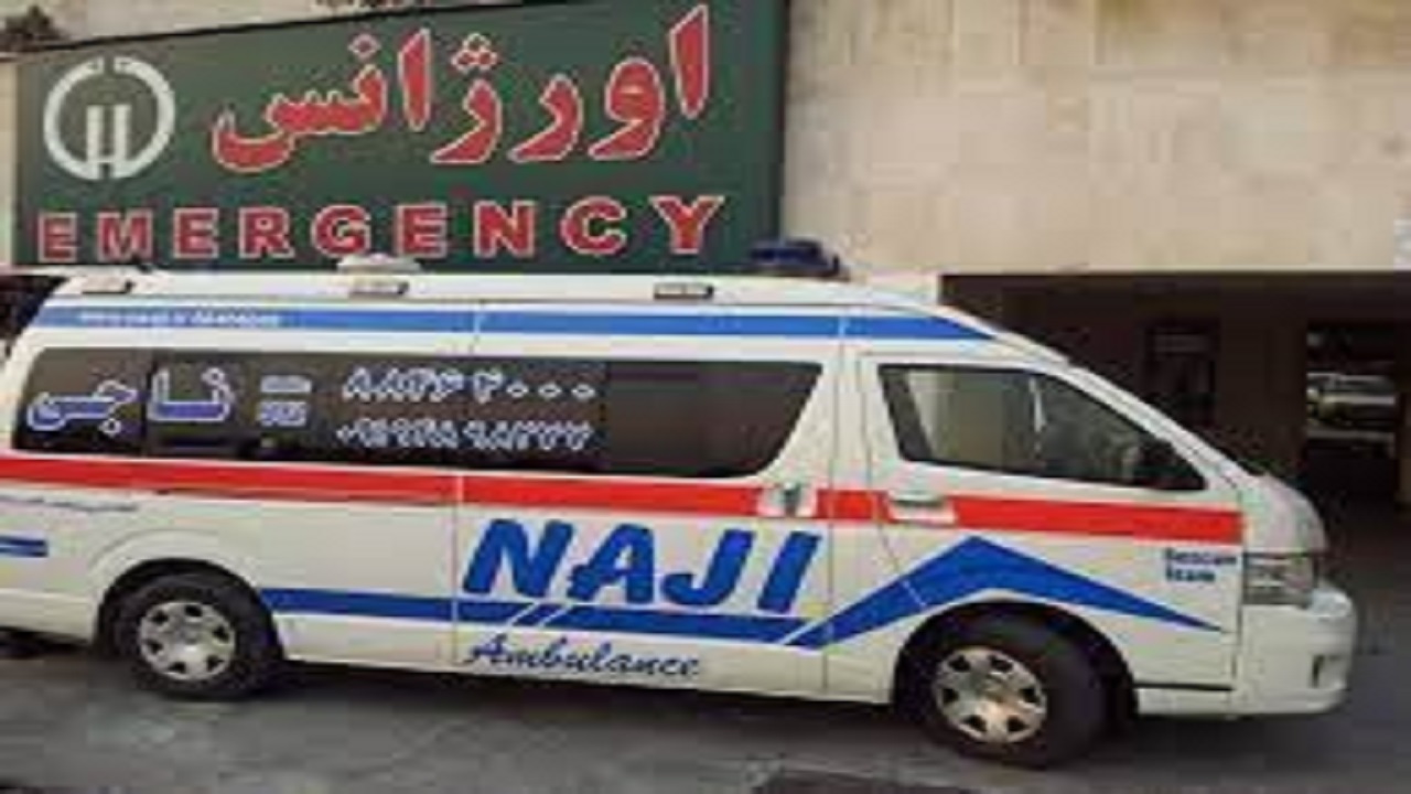 واژگونی آمبولانس اورژانس ۱۱۵ زاهدان پس از پایان عملیات امدادرسانی
