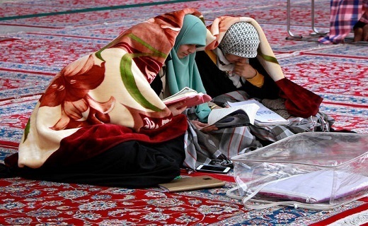 دانش آموزان ۵۳ درصد معتکفان امسال خراسان رضوی را تشکیل دادند