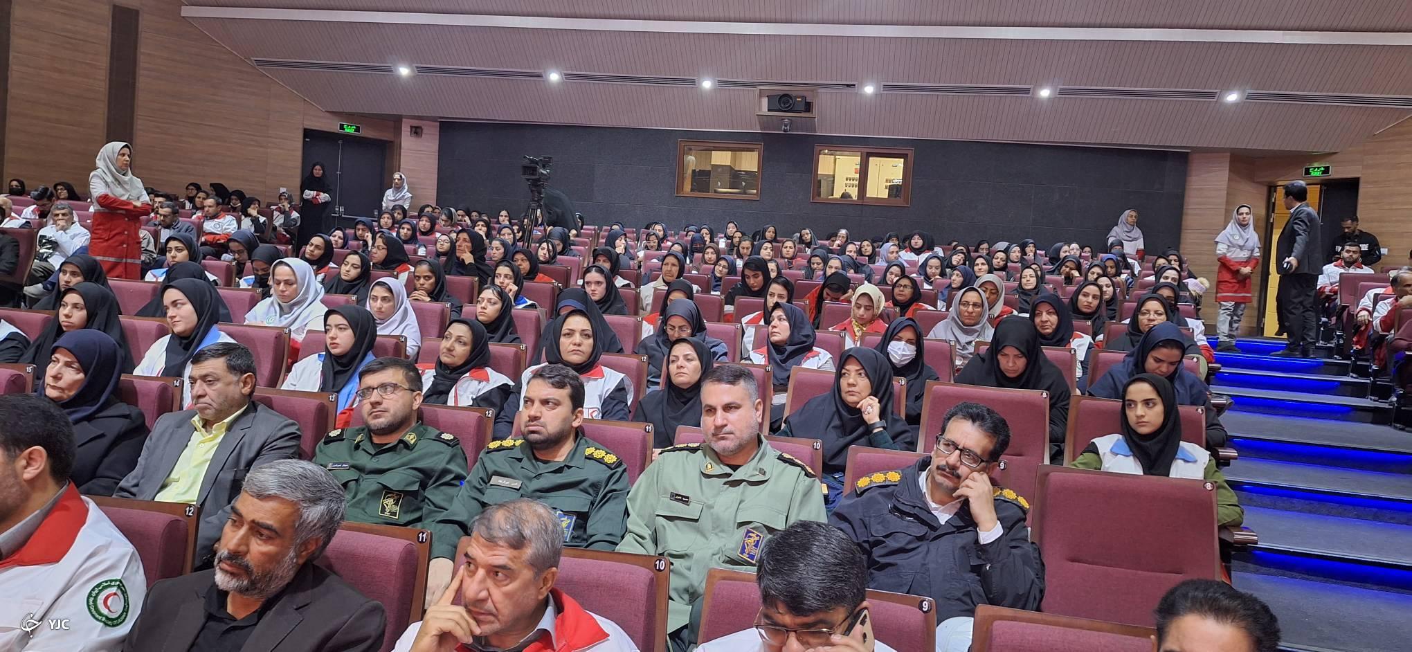 برگزاری یادواره شهدای امدادگر در کرمان