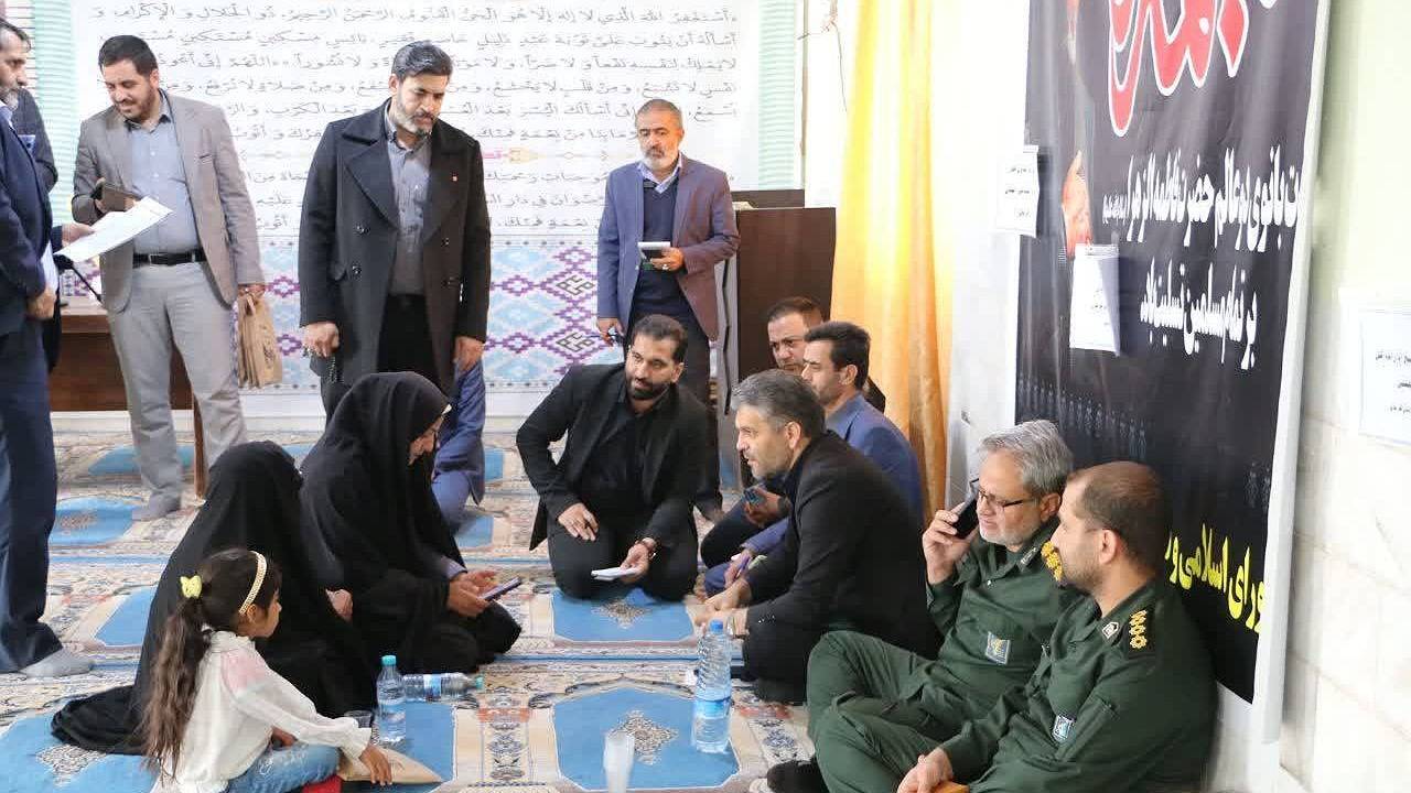 برپایی اردوی جهادی در روستای دهنو بهزادیِ فهرج