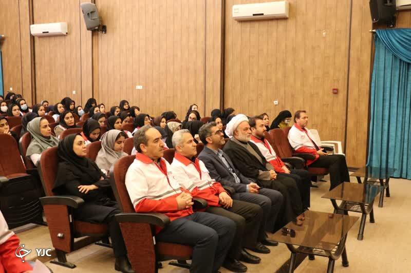 یادواره شهدای امدادگر حادثه تروریستی کرمان در شیراز برگزار شد