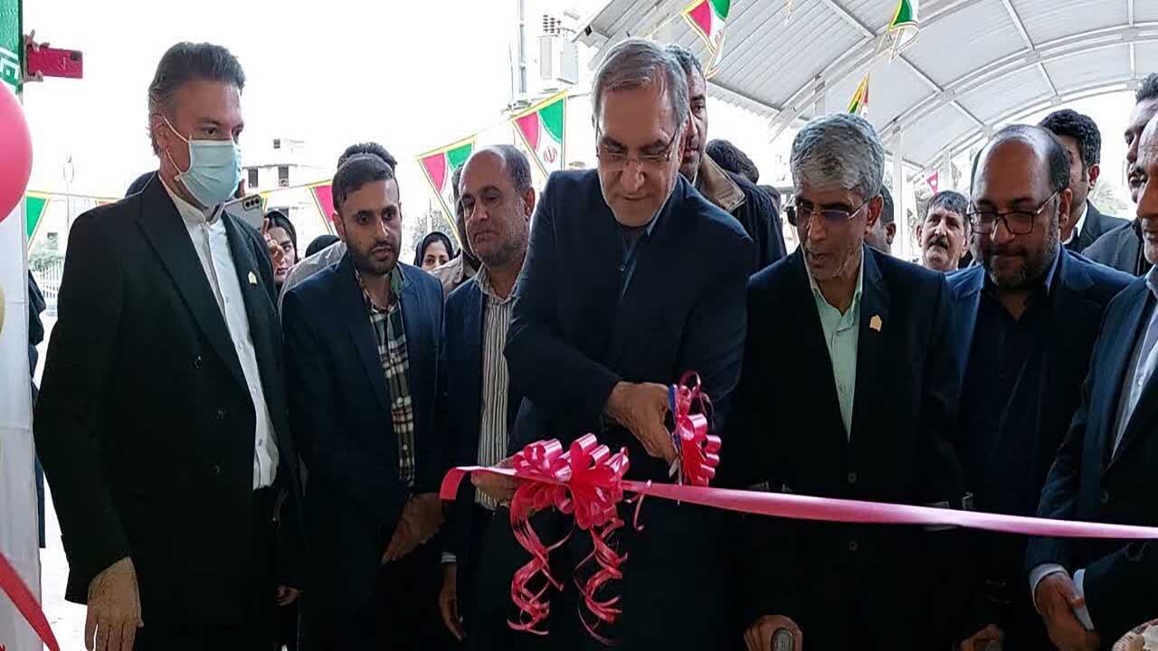 افتتاح مرکز آموزش بهورزی و بازآموزی تیم سلامت میناب و ۲۳ پروژه بهداشتی در هرمزگان
