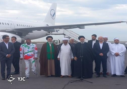 رئیس جمهور وارد بندرعباس شد