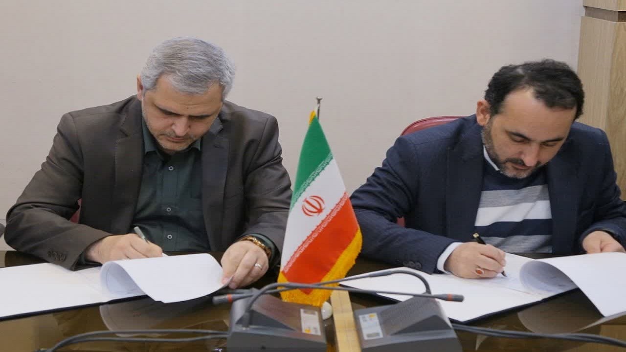 امضای تفاهم نامه بانک سهم آب استان قزوین