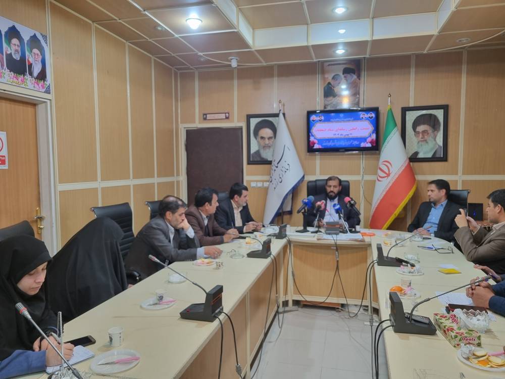 نشست خبری فرماندار شهرستان زرند با خبرنگاران برگزار شد