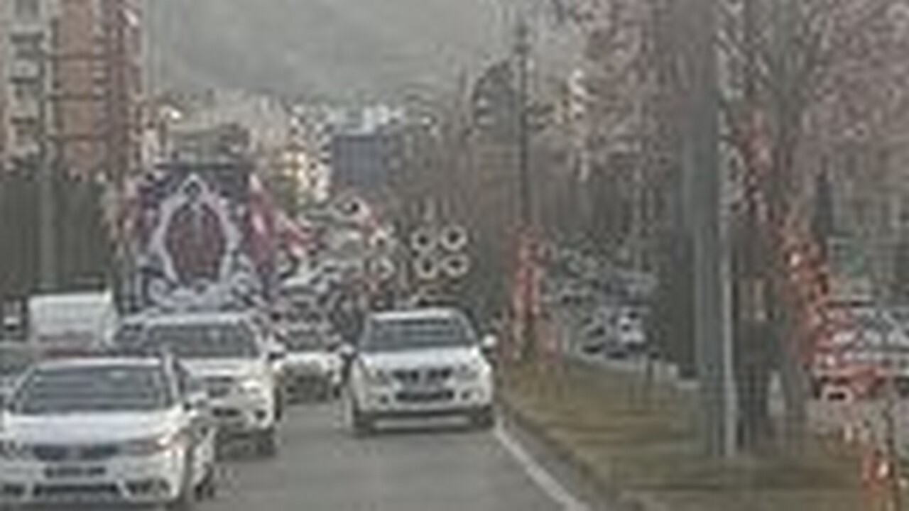 برگزاری رژه خودرویی در ایلام همزمان با آغاز دهه فجر