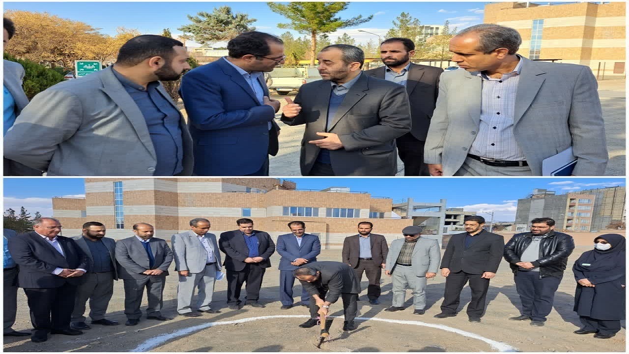 کلنگ کلینیک تخصصی مرکز ناباروری بیمارستان حضرت ولیعصر (عج) بیرجند به زمین خورد