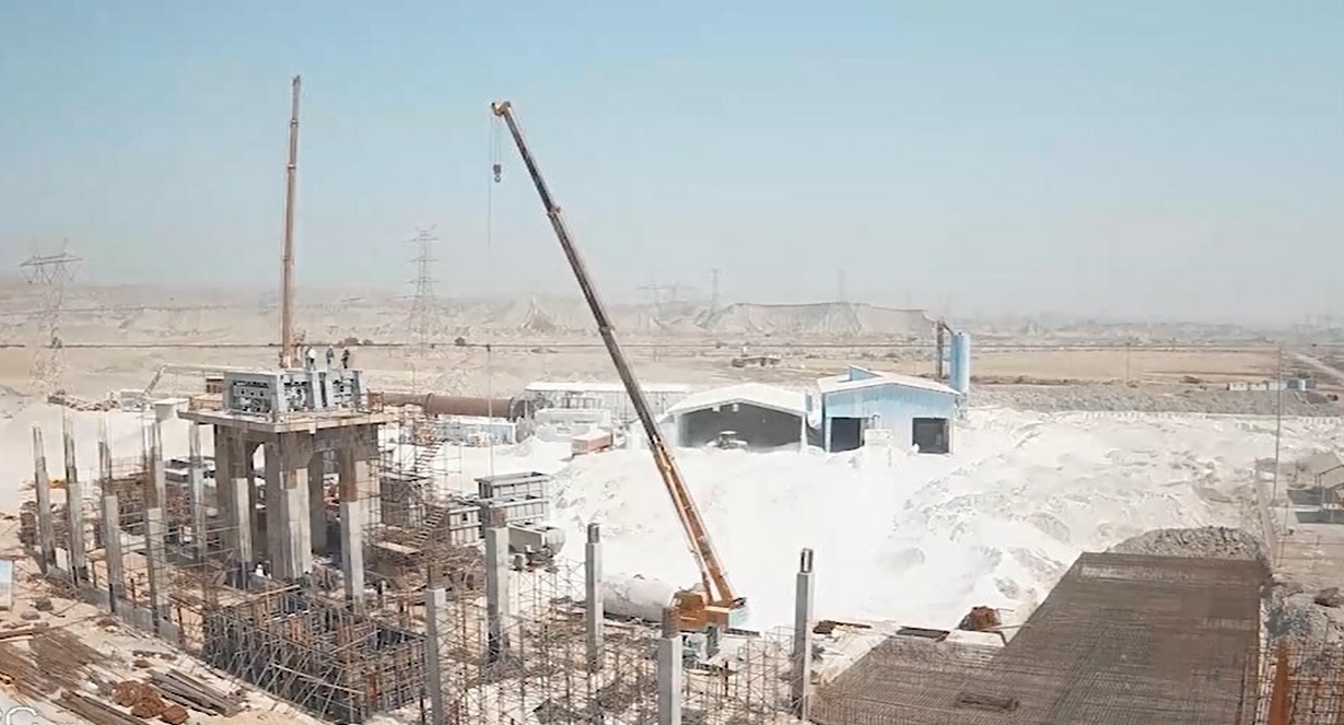 بهره برداری از طرح تولید سنگ و فولاد هرمزگان با حضور وزیر صمت