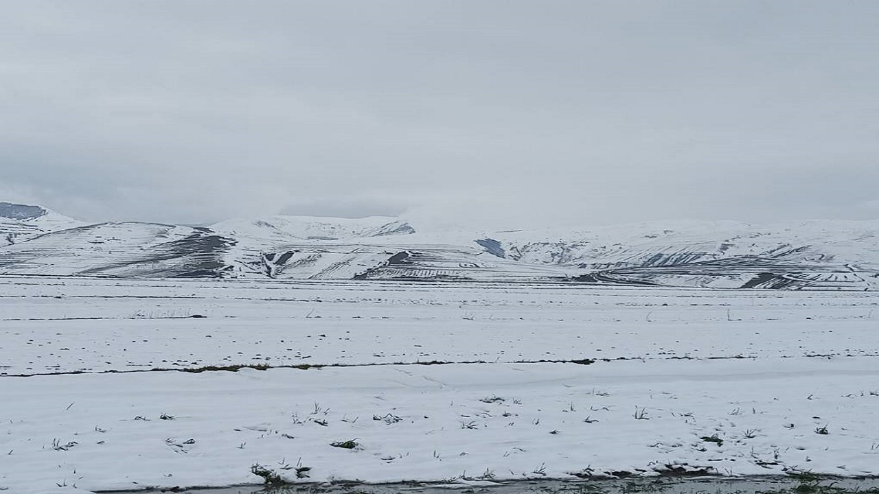 چهره زمستانی شهر زهرا در قالب تصاویر