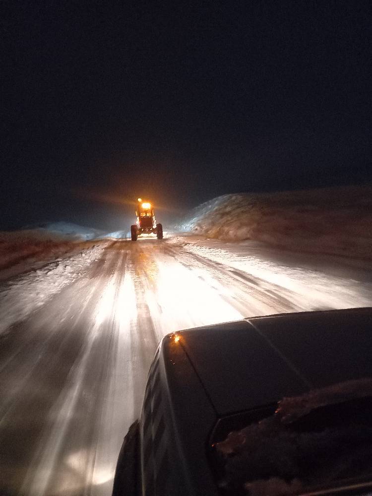 برف روبی و بازگشایی در روستای الموت شرقی