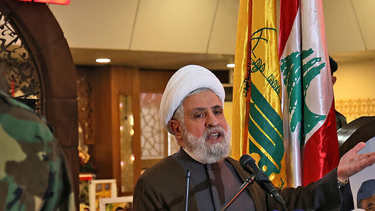 نعیم قاسم: قبل از توقف جنگ غزه هیچ موضوعی را درباره جبهه جنوب مطرح نمی‌کنیم