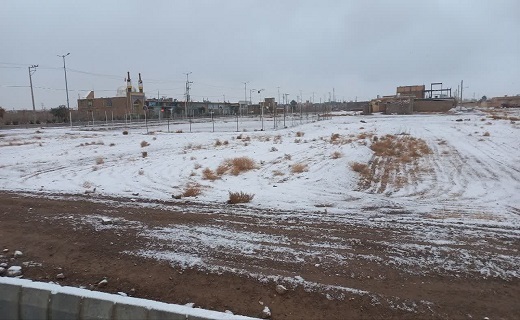بارش برف در خراسان جنوبی