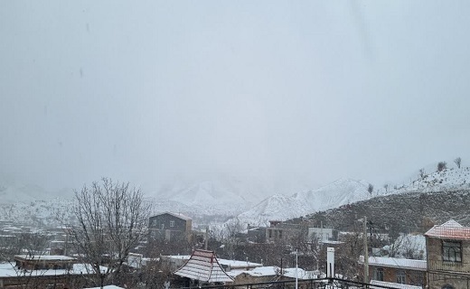 بارش برف در خراسان جنوبی
