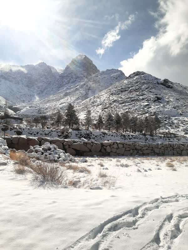 حال و هوای زمستان روستای اوره