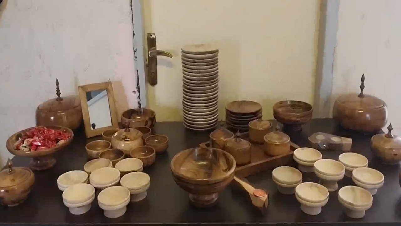 افتتاح نمایشگاه صنایع دستی در شهرستان هریس