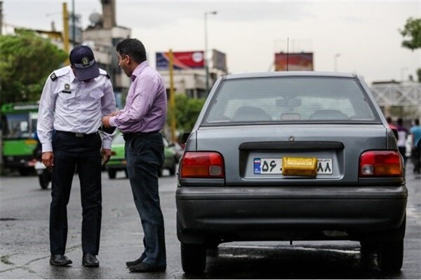 دست کاری و مخدوش کردن پلاک خودرو جرم است