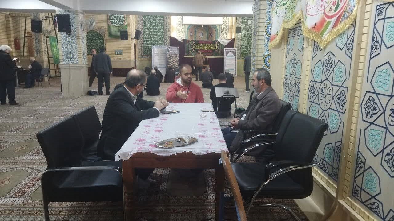 برگزاری میز خدمت جهادی در منطقه ۲۲ تهران + تصاویر