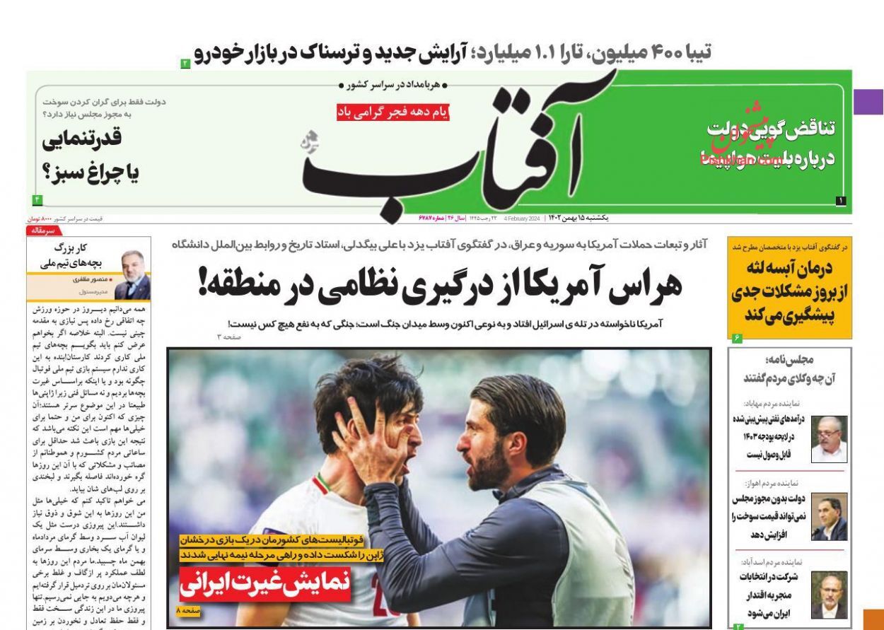 آفتاب یزد