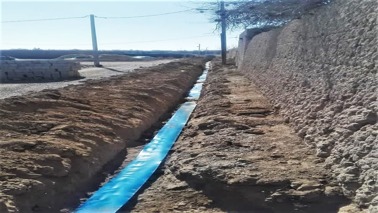 اصلاح و بازسازی شبکه توزیع آب شرب روستای نعمت آباد