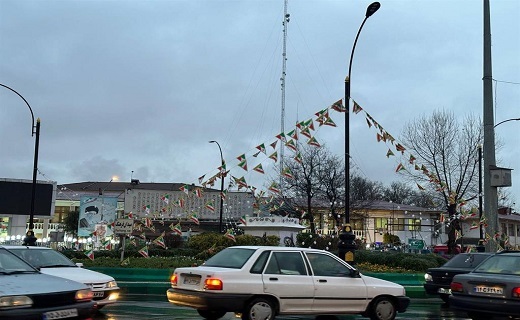 آذین بندی رشت در ۴۵ سالگی انقلاب آذین بندی رشت در ۴۵ سالگی انقلاب