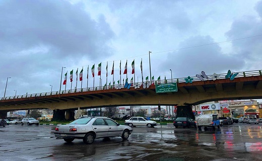 آذین بندی رشت در ۴۵ سالگی انقلاب آذین بندی رشت در ۴۵ سالگی انقلاب