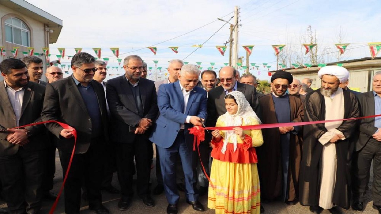 افتتاح ۸۳ پروژه طرح هادی روستایی گیلان