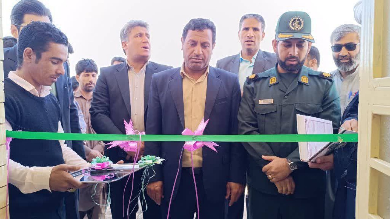 افتتاح ۱۵طرح عمرانی در بخش رحمت آباد ریگان