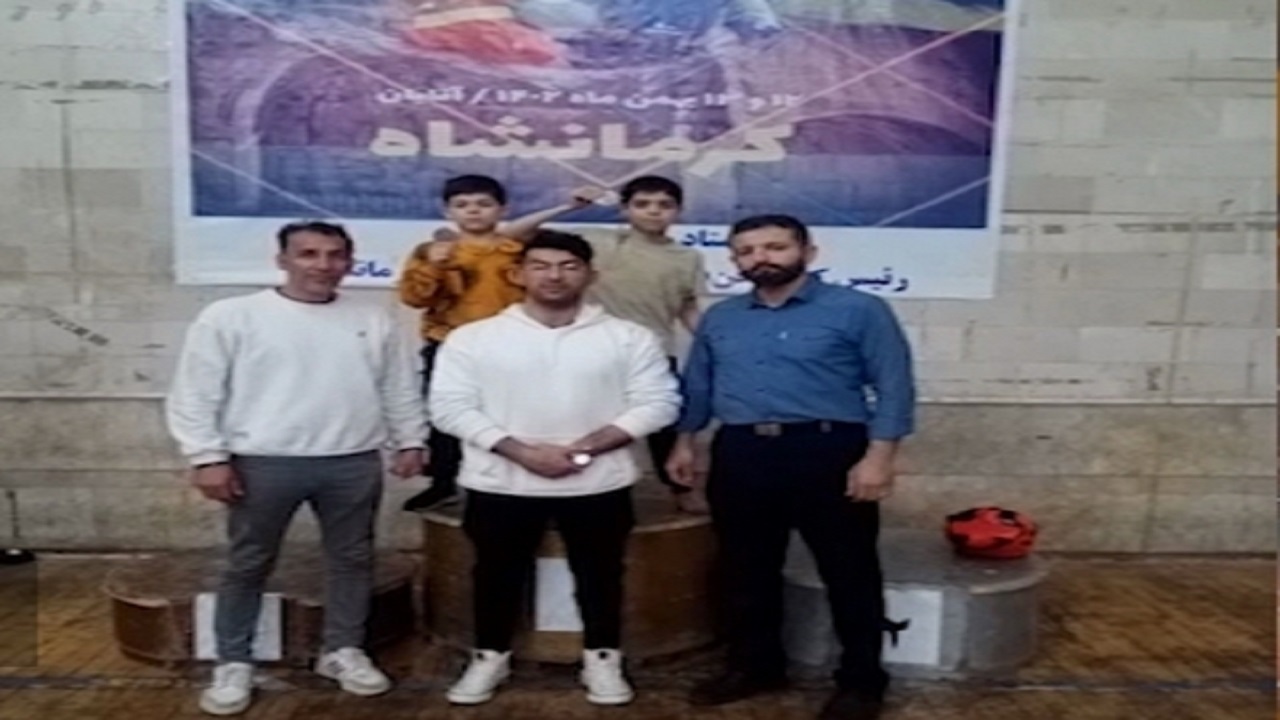 دو مدال ملی از آن ووشو کاران قمی