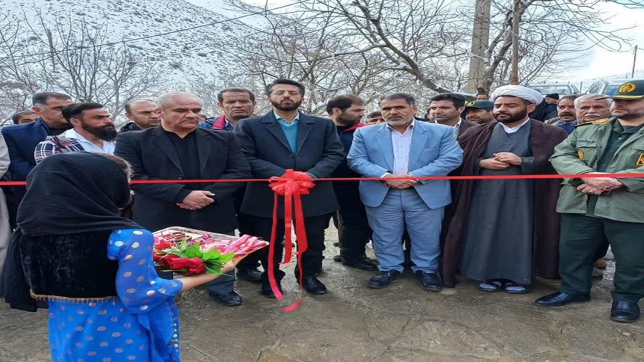 افتتاح ۱۹ طرح دهه فجر در بخش سیروان سنندج