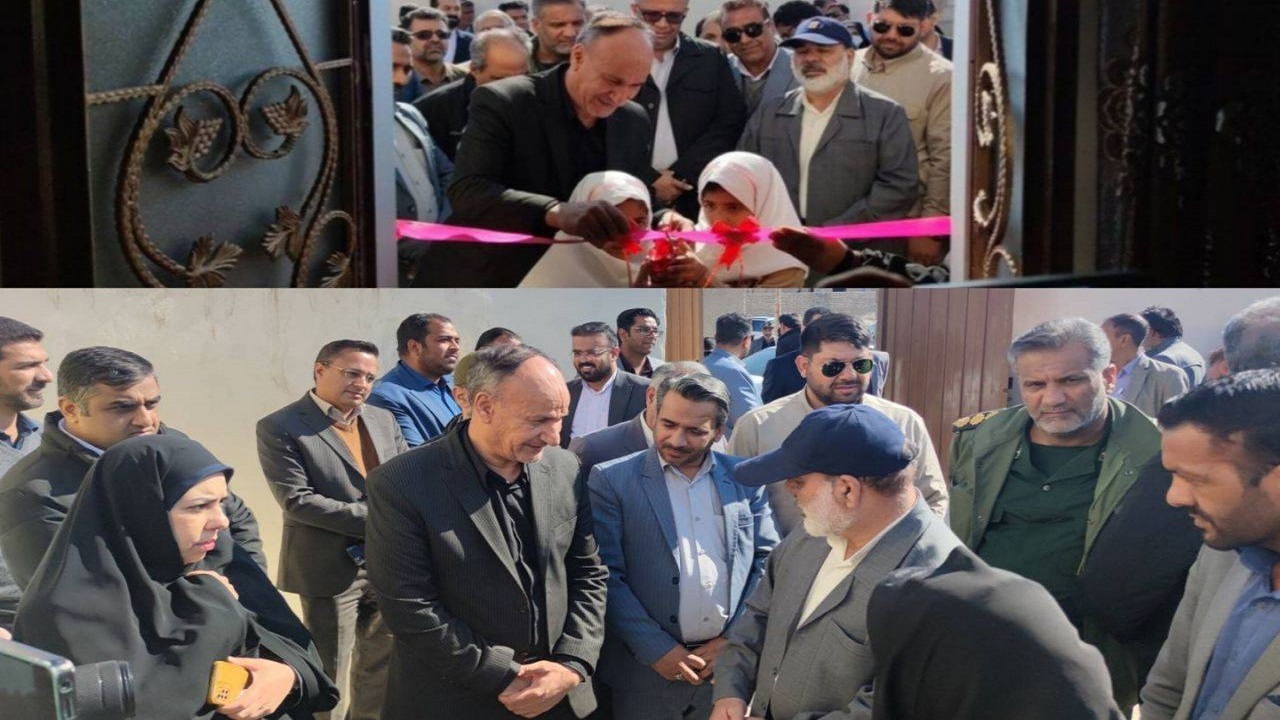 افتتاح ۳۶ واحد مسکونی مددجویان بهزیستی در شهرستان زهک